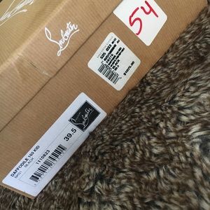 Signed Louboutins